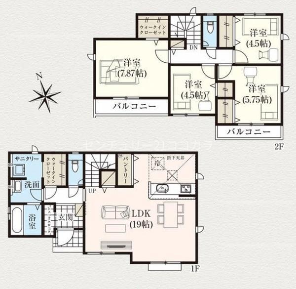 八王子市七国6丁目　新築一戸建て・全2棟　2号棟