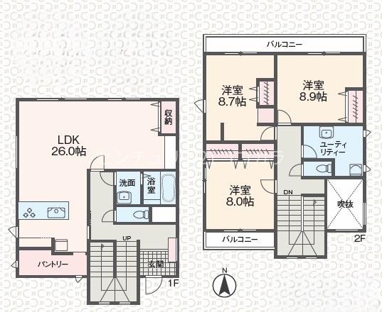 八王子市みつい台２丁目の中古一戸建て