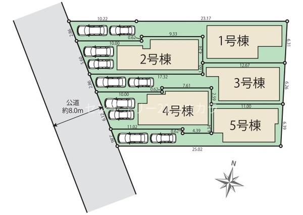 八王子市北野町　新築一戸建て・全5棟　2号棟