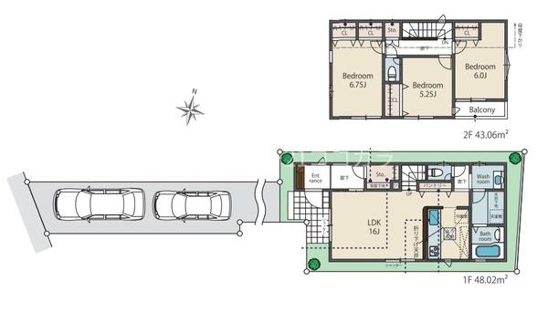 八王子市北野町　新築一戸建て・全5棟　3号棟