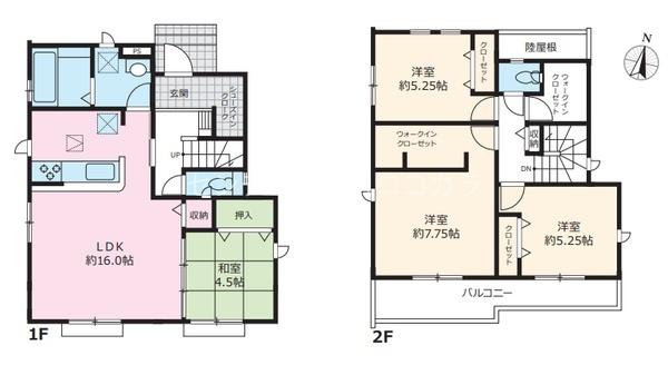 八王子市石川町　新築分譲住宅13棟　全21区画　15号棟