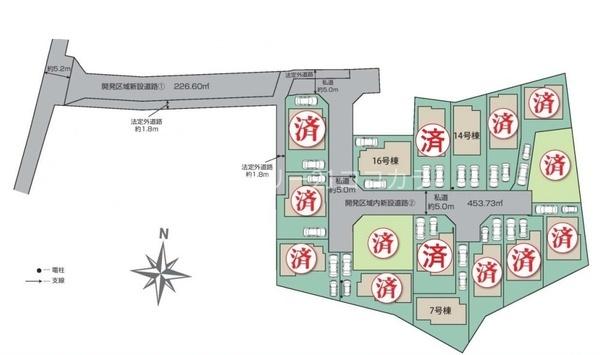 八王子市石川町　新築一戸建て・全16棟　7号棟