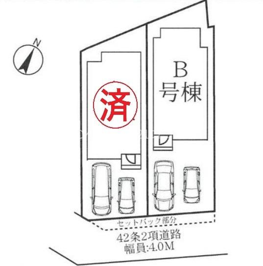 八王子市緑町　新築一戸建て　B号棟