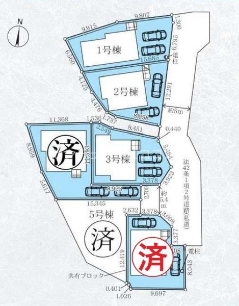 八王子市小比企町　新築一戸建て・全6棟　今回販売5棟　2号棟