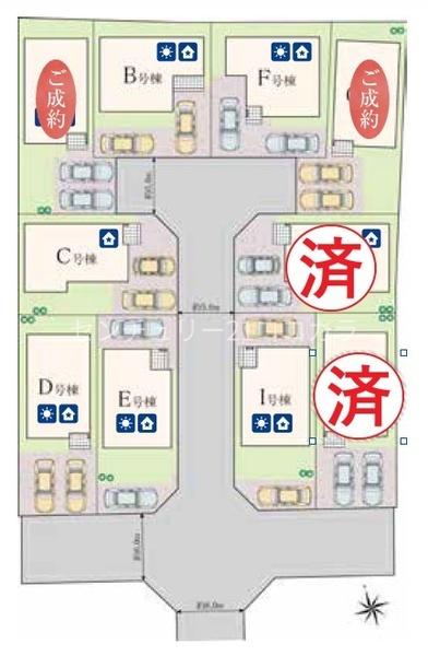 八王子市弐分方町の新築一戸建て・全10棟　B号棟