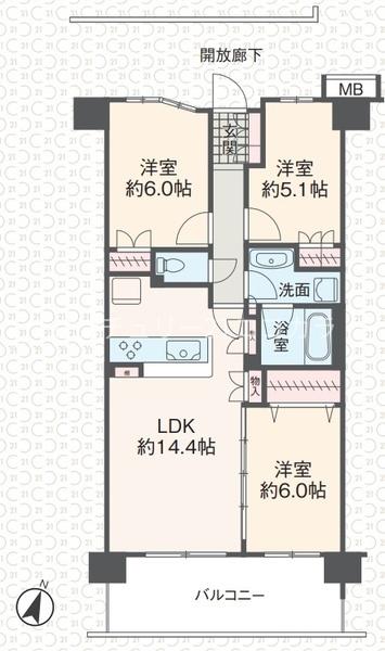 中央林間レジデンスハウスウエスト　中古マンション