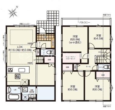 八王子市東浅川町　新築一戸建て・全2棟　2号棟