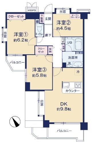 クリオ北野壱番館　中古マンション