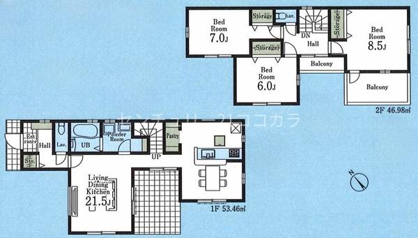 八王子市山田町　新築一戸建て・全1棟
