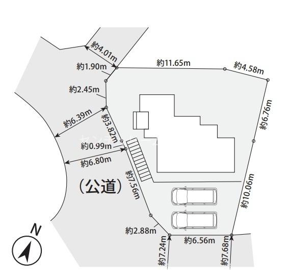 八王子市絹ケ丘3丁目　新築一戸建て・全1棟