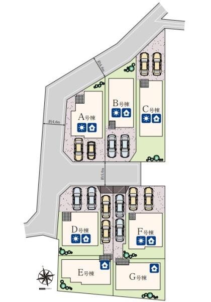 八王子市弐分方町　新築一戸建て・全7棟　C号棟