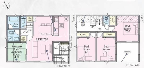 八王子市宮下町　新築一戸建て・全12棟　9号棟