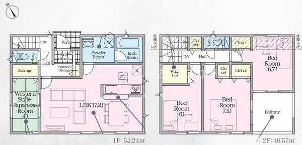 八王子市宮下町　新築一戸建て・全12棟　11号棟