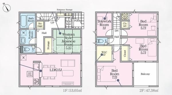 八王子市宮下町　新築一戸建て・全12棟　12号棟