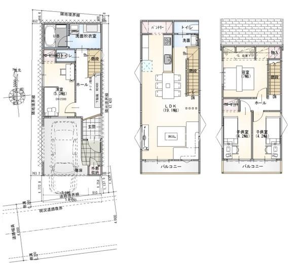 八王子市子安町4丁目　建築条件付き土地・全1区画