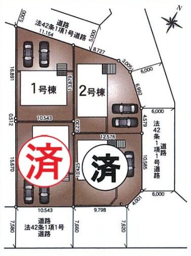 八王子市大塚　新築一戸建て・全4棟　1号棟