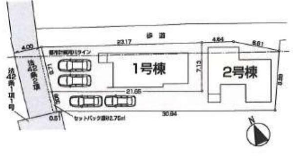 八王子市川口町　新築一戸建て・全2棟　1号棟