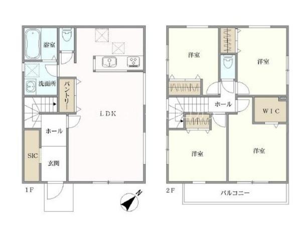 八王子市北野台1丁目　新築一戸建て・全1棟