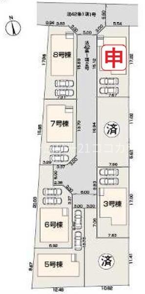 八王子市上壱分方町　新築一戸建て・全8棟　3号棟