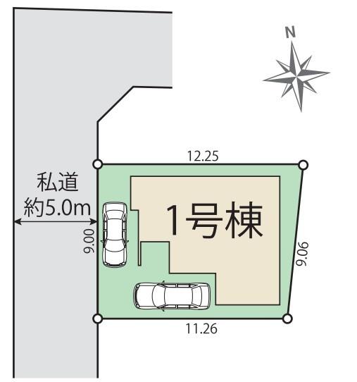 八王子市元本郷町　新築一戸建て・全1棟