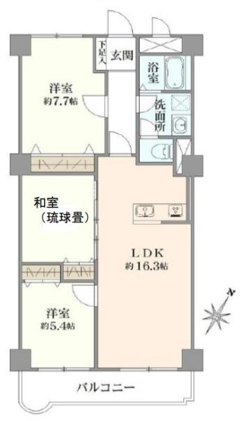 パレ・ドール西八王子　中古マンション