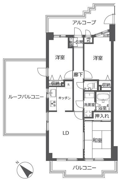 ダイアパレス八王子北野　中古マンション