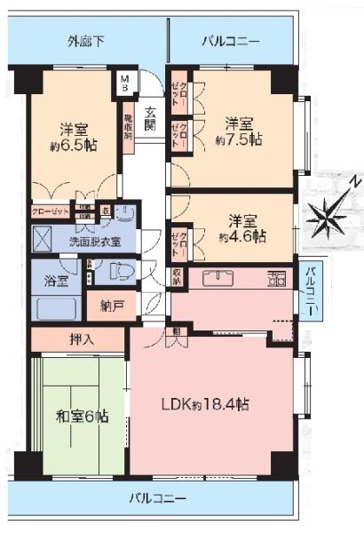 八王子北野台パークホームズ　中古マンション
