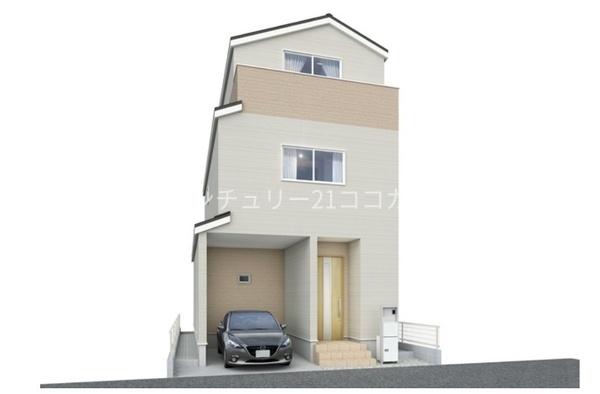 八王子市千人町の新築一戸建て・全1棟