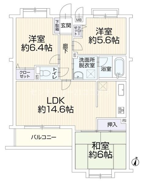 ロイヤルステージ多摩センター　404
