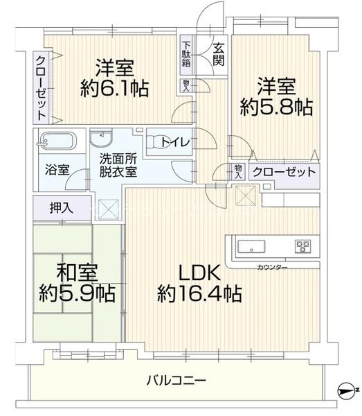 レクシオ大和田 中古マンション