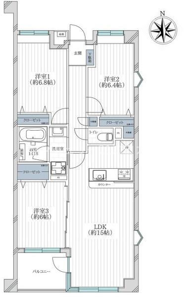ダイアパレス八王子富士見台　中古マンション