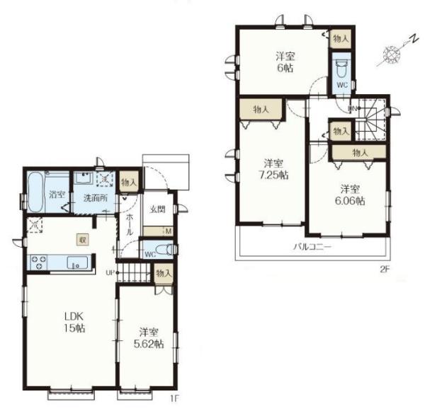 八王子市大和田町1丁目　新築一戸建て・全2棟　A号棟