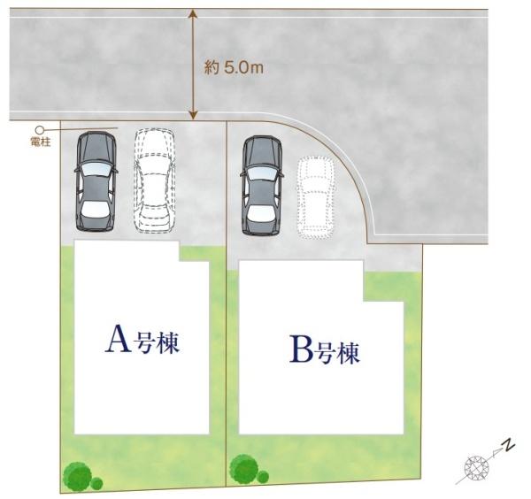 八王子市大和田町1丁目　新築一戸建て・全2棟　B号棟