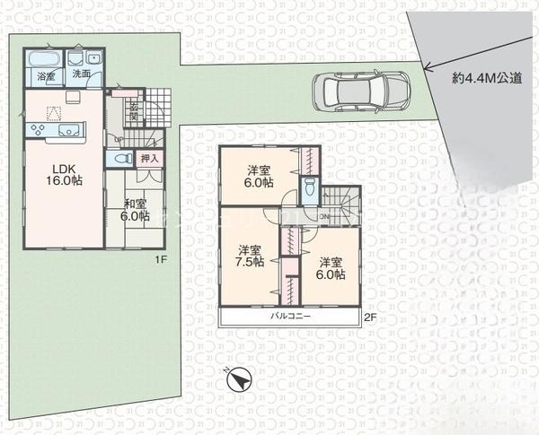 八王子市小比企町の中古一戸建て