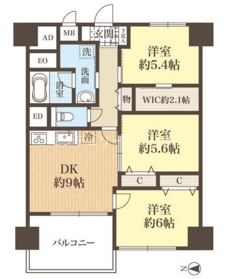 めじろ台コーポラス　中古マンション