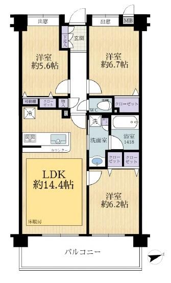 サニーコート長沼　中古マンション
