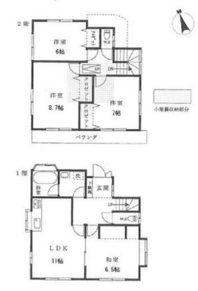 八王子市川口町　中古一戸建て