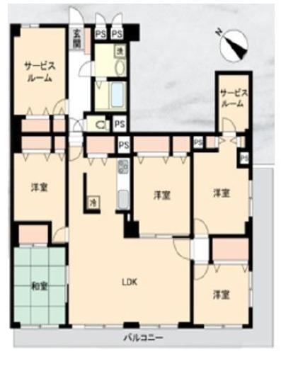 ローズハイツ八王子B棟　中古マンション