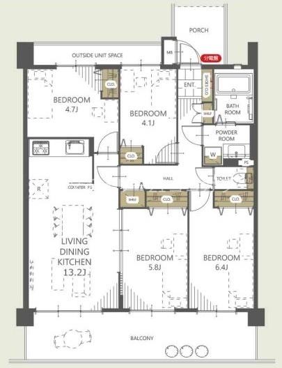 レールシティ八王子かえで通り　中古マンション