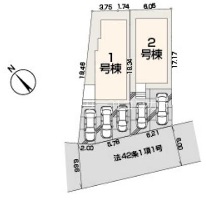 八王子市楢原町新築一戸建て・全2棟　1号棟