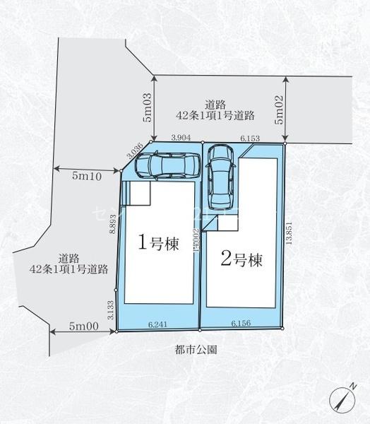 相模原市南区上鶴間　新築一戸建て・全2棟　2号棟