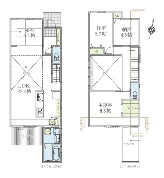 八王子市椚田町　新築一戸建て・全3棟　3号棟