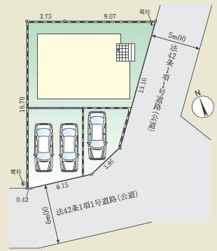 八王子市東中野　新築一戸建て・全1棟
