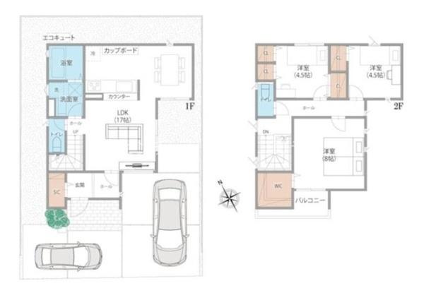 八王子市楢原町　新築一戸建て・全5区画　3号棟