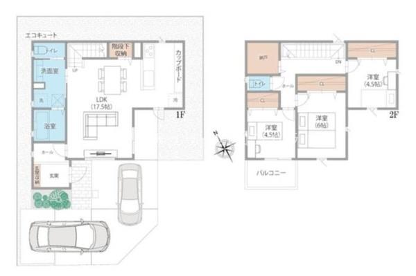 八王子市楢原町　新築一戸建て・全5区画　5号棟