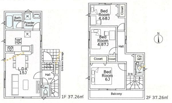 八王子市泉町　新築一戸建て・全2棟　2号棟