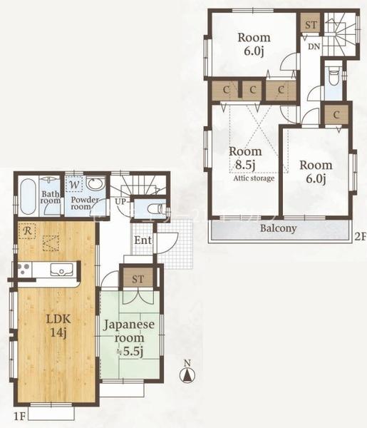 八王子市大楽寺町　中古一戸建て