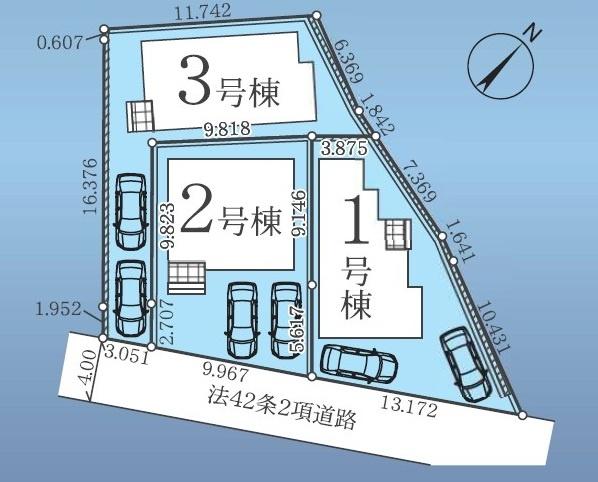 八王子市長房町　新築一戸建て　3号棟