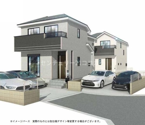 八王子市館町 新築一戸建て・全2棟 今回販売1棟 B号棟