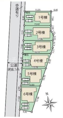 八王子市四谷町　新築一戸建て・全6棟　5号棟